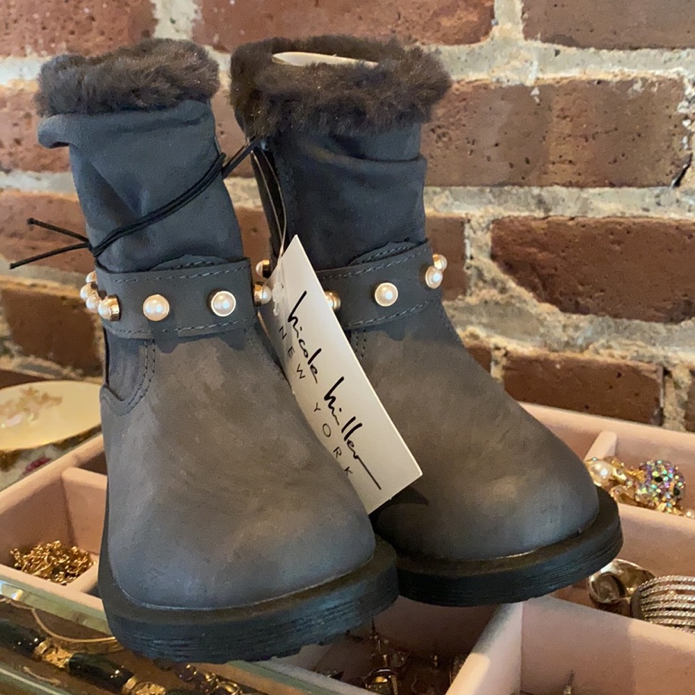 Little Girl Nicole Miller Boots - Picture 3 of 5